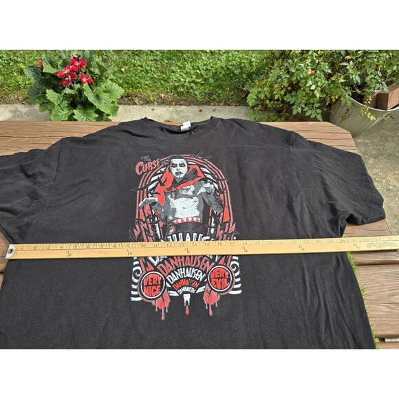 WWE The Curse Of Danhausen Graphic Tee All Elite Wrestling Cotton T Shirt XXXL - Picture 9 of 10
